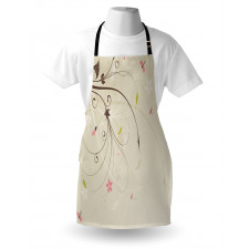 Bouquet Shabby Plant Apron