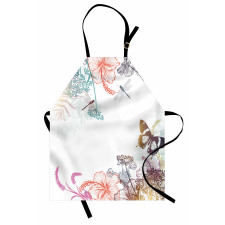 Flowers Herbs Apron