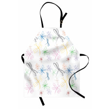 Doodle Style Bugs Apron