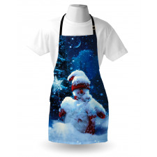 Snowman Magic Wand Apron