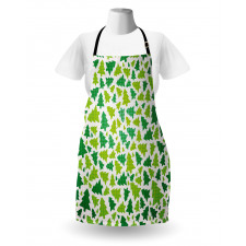 Fir Tree Silhouettes Apron