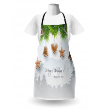 Gingerbread Fir Tree Apron