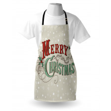 Star Snowflake Retro Apron