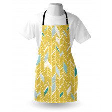 Herringbone Art Apron