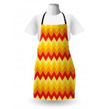 Warm Color Arrow Apron