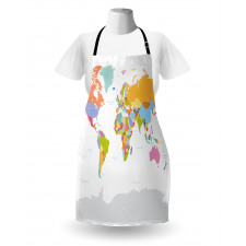 Detailed Political Colorful Apron