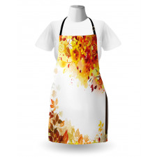 Abstract Fall Season Tree Apron