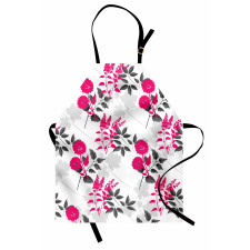 Nostalgic Leaf and Flowers Apron