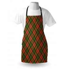 Irish Tartan Xmas Apron