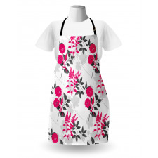 Nostalgic Leaf and Flowers Apron