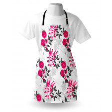 Nostalgic Leaf and Flowers Apron