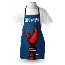 Crab Claw Spiky Wristlets Apron