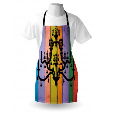 Vertical Wooden Planks Apron