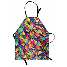 Geometric Triangles Art Apron