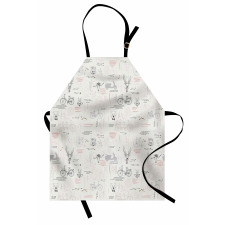 Minimalist Nature Pattern Apron