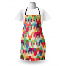 Colorful Triangles Apron