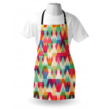 Colorful Triangles Apron