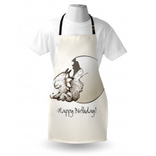 Birthday Newborn Dino Apron