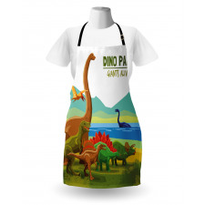 Dino Park Alive Theme Apron