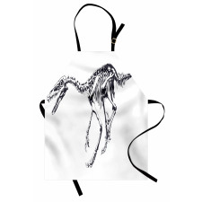 Skeleton Dead Predator Apron