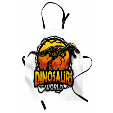 Dino World Scary Beast Apron