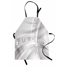 Lines Curves Balls Apron