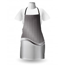 Industrial Grid Motif Apron