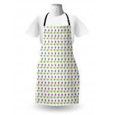 Carnival Lily Flower Apron