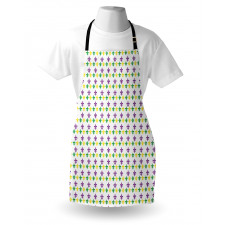 Carnival Lily Flower Apron