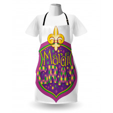 Fleur De Lis Blazon Apron