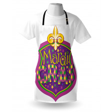 Fleur De Lis Blazon Apron