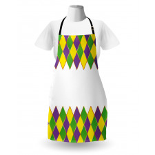 Carnival Colors Grid Apron