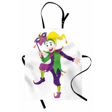 Cartoon Jester Apron