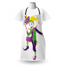 Cartoon Jester Apron