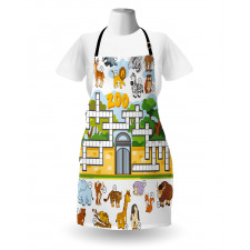 Zoo Theme Apron