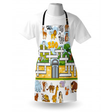 Zoo Theme Apron