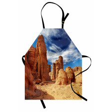 Bizarre Sandstone Cliffs Apron