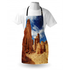 Bizarre Sandstone Cliffs Apron