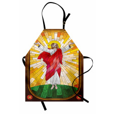 Stained Glass Design Paint Apron