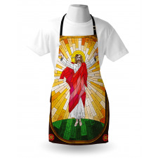 Stained Glass Design Paint Apron