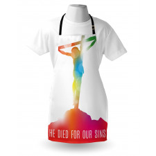 Scenery with a Message Color Apron