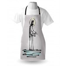 Walk on Water Open Hand Apron