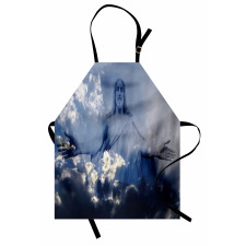 Open Arms Among in Storm Apron