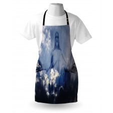 Open Arms Among in Storm Apron