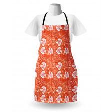 Hawaiian Summer Hibiscus Apron