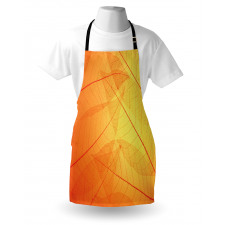 Autumn Nature Dry Leaves Apron