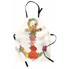 Spring Flowers Blooming Apron