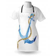 Watercolor Beach Things Apron