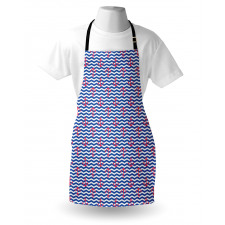 Anchors Slhouettes Waves Apron