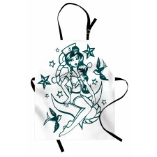 Pin-up Girl Sailor Suit Apron